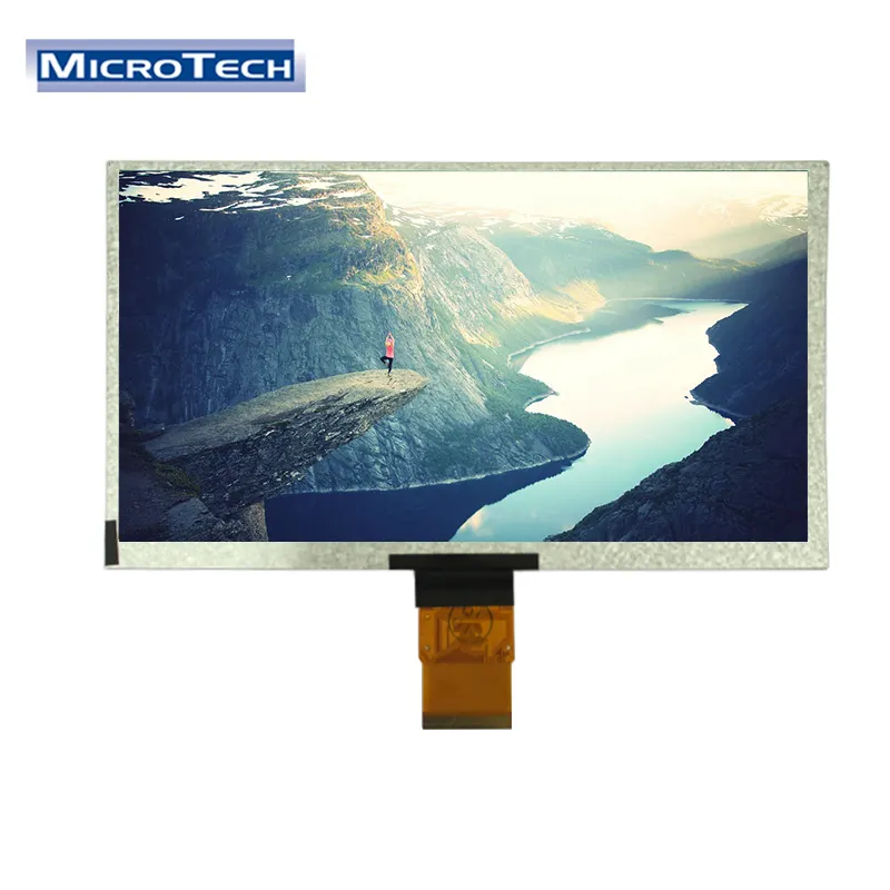 MTF090TN10ODM 800X480 çözümü 9 inç TFT LCD ekran araba kafalık DVD ekran