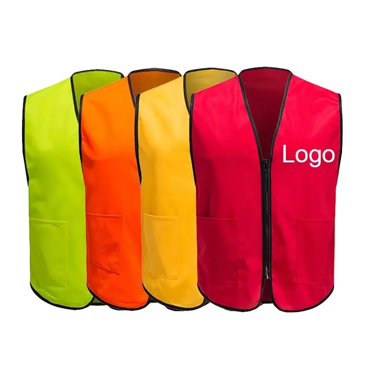 Volunteer waistcoat custom-made work wear printing logo vest high quality advertising waistcoat