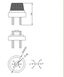 Taidacent ความไวสูง10-300 ppm NH3 10 - 1000 PPM เบนซีน10-300แอลกอฮอล์แอมโมเนียควัน CO2 <span class=keywords><strong>MQ135</strong></span>เซ็นเซอร์คุณภาพอากาศ - Product Image 5