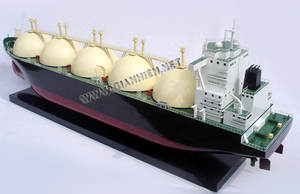 เรือบรรทุกแก๊ส (เรือบรรทุกแอลเอ็นจี) แบบจำลองเรือไม้-บริษัท จีเอ เอ็น ฮิเอ็น จำกัด TK0020P สำหรับเด็กอายุ 5-7 ปี เวียดนาม - Product Image 4