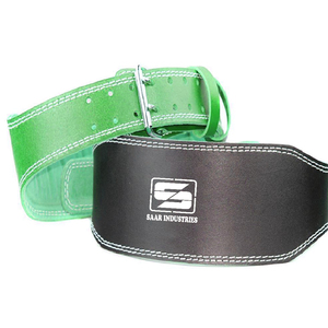 Customizable Color <b>Size</b> Durable Adjustable Cowhide Gym <b>Belts</b> Logo Genuine Leather Back Support for Weightlifting Fitness Safety - Product Image 6