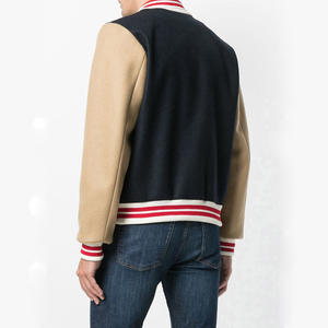 แจ็กเก็ตขนสัตว์สำหรับผู้ชาย, เสื้อแจ็คเก็ตหนังโพลีเอสเตอร์ซักได้สำหรับผู้ใหญ่ - Product Image 6