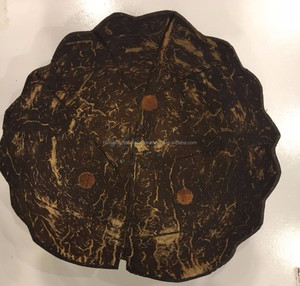 Mother of Pearl Inlay Coconut Shell Bowls, Lacquered Bowl - Product Image 3