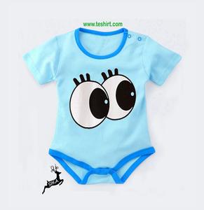 Ali express-Pelele orgánico para bebé y niña, ropa de algodón orgánico con estampado personalizado, venta al por mayor - Product Image 5