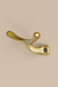 Brass Wall <b>Hooks</b> for Hanging Usage Kitchen Bathroom Home Hotel Made in India High Quality Bulk Quantity Direct Factory Selling - Product Image 2