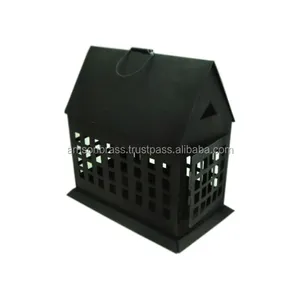 Metal Iron <b>Candle</b> <b>Lantern</b> House Shaped Decorative Latest Arrival Manufacturer and Exporter Party Wedding Decoration - Product Image 1