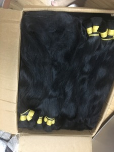 ช่อผมมนุษย์บริสุทธิ์แบบสองชั้นสำหรับผมเปียผมตรง - Product Image 3