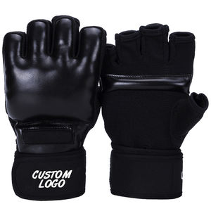 Guantes de cuero artificial de MMA, guantes de boxeo de buena calidad, precio al por mayor, hechos a medida, novedad - Product Image 5