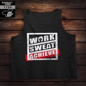 ผู้ผลิตเสื้อกล้ามทรงวีแบบสั่งทำสำหรับออกกำลังกายในยิม - Product Image 2