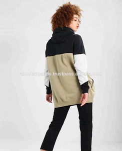 เสื้อฮู้ดดี้ผู้หญิงปี 2026 แบบมีซิป สกรีนลายปักเองได้ ทรงยาวพิเศษ ไซส์ใหญ่ สำหรับฤดูร้อน ฤดูใบไม้ผลิ ฤดูใบไม้ร่วง ฤดูหนาว - Product Image 3