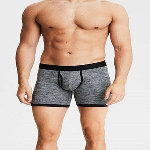 Sous-vêtements en coton personnalisés pour hommes, Boxers classiques, avec votre Logo - Product Image 3