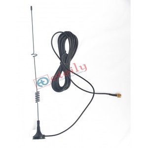 Antenne magnétique ETEILY 3G 9dBi avec câble en cuivre nu RG174 (L-10mtr) + connecteur SMA (M) St. - Product Image 1