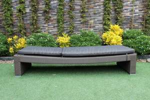 High-End รุ่นสังเคราะห์ HDPE หวายกลางแจ้ง Sunbed-สไตล์1 - Product Image 6