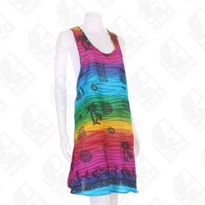 Elegante sexy mujeres tank top Arco Iris colorido Chaleco - Product Image 3