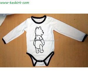 Venta directa de fábrica bebé niño mameluco moda impreso mameluco bebé volantes alas eco amigable niño bambú mameluco bambú algodón - Product Image 2