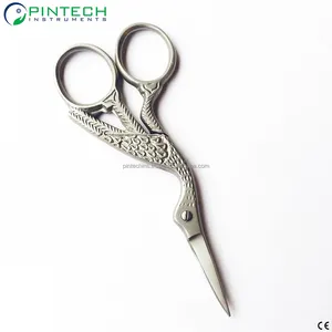 Nastro Cicogna Forbici da Ricamo E Cross Stitch Cucire Uccello Piccolo Strumento Scissor