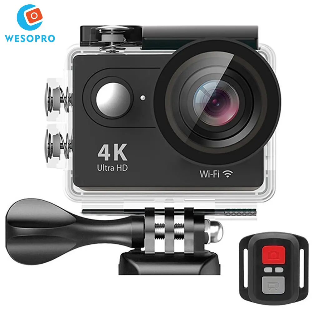 H9R Action Camera 4K Ultra HD Wifi Waterproof Sports Camera Full HD 4K 25fps DV Camcorder 12MP 170 Degree Wide Angle