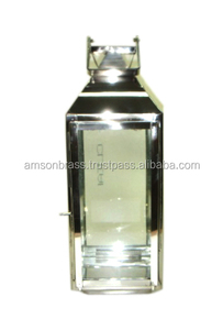 Portavelas de hierro y vidrio de Metal, FAROL DE Metal hecho a mano para decoración del hogar, farol de vela a prueba de viento, decorativo para boda - Product Image 3