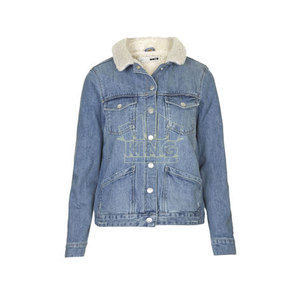 Chaqueta vaquera de manga abombada para mujer y Caballero, novedad de 2022, venta al por mayor, alta calidad - Product Image 3