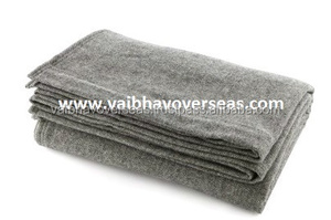Bán Sỉ Nhà Cung Cấp Chăn Nhà Tù Hạng Nặng Làm Bằng Len Ấm Áp Và Mềm Mại Có Sọc Với Số Lượng Lớn Từ Ấn Độ - Product Image 3