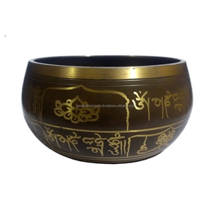 ทิเบตชามร้องเพลง/ทองเหลืองและสีบรอนซ์โลหะชามร้องเพลง/ที่มีคุณภาพดีผสมสีบรอนซ์ชามร้องเพลง - Product Image 1