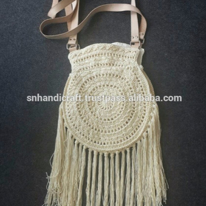 กระเป๋าโครเชต์ชายหาดสุดฮิต กระเป๋าสะพายโครเชต์ กระเป๋าโครเชต์ทำมือ - Product Image 1