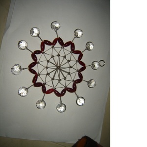 Decoraciones colgantes navideñas de cristal TVAKM de nuevo diseño - Product Image 1