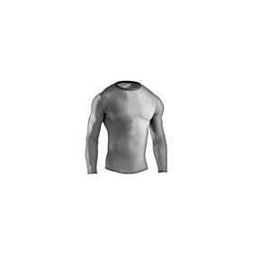 VENTE EN GROS DE HAUTE QUALITÉ SUR MESURE DE RASH GUARD MMA SUBLIMÉE, VENTES CHAUDES, PROTECTION SOLAIRE, MOTIF LÉOPARD, SPANDEX/NYLON ÉCOLOGIQUE - Product Image 4