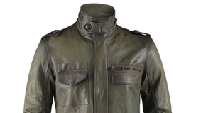 Veste en cuir chauffante ajustée de dernière génération 2019, en peau d'agneau de haute qualité, coupe-vent, pour les fêtes d'hiver, disponible en gros - Product Image 3