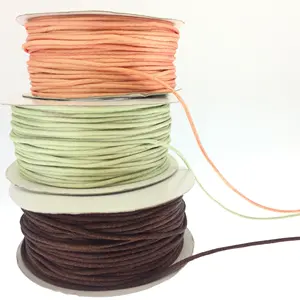 自满优质纯色丝绳缎纹线服装配件修边用尼龙绳