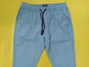 Vêtements prêts-à-porter en surplus, marque de vêtements, vêtements décontractés pour hommes, coupe droite, taille moyenne, teinture en pièce, léger, 100% coton, tissu Oxford - Product Image 2