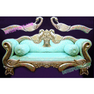 ที่นั่งรูปนกยูงสำหรับงานแต่งงาน,ดีไซน์หงส์สำหรับงานแต่งงานสองที่นั่งเฟอร์นิเจอร์โซฟาดีไซน์ใหม่สำหรับงานแต่งงาน - Product Image 1