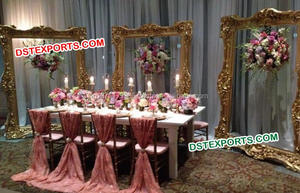 New Self-Standing Square Wedding Reception Customized <b>Backdrop</b> Panels Indian Style <b>Frame</b> Decor for Wedding Manufacturer Canada - Product Image 6