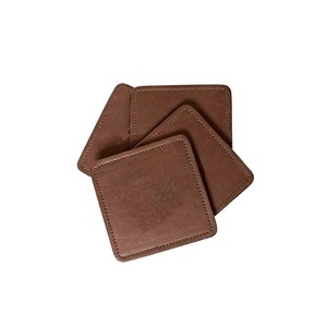Cerveza de cuero marrón, posavasos de taza de café a granel - Product Image 1