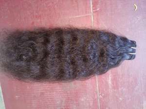 12ที่มีคุณภาพสูง Remy มนุษย์ต่อผมตรงหยักและหยิกเนื้อ Remy มนุษย์ผมจากอินเดีย - Product Image 5