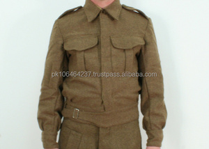 Logo personnalisé OEM haute qualité 100% laine extérieur grande taille coupe-vent vestes d'uniforme pour hommes - Product Image 6