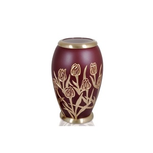 Urnas Funerarias de Latón Monarch Going Home para Cenizas Humanas de Adultos |   Urnas Conmemorativas Monarch Estilo Americano con Pájaro Grabado, Tamaño 10 Pulgadas - Product Image 2