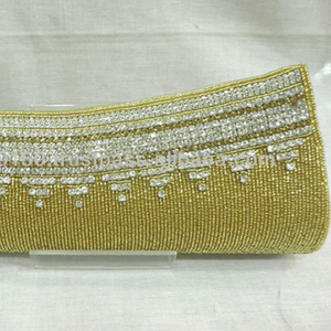 Best Selling Designer Beautiful Fancy Fashionable Beaded Clutch <b>Bag</b> for Women at Lowest Price From <b>Indian</b> Best Supplier - Product Image 1