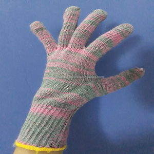 ¡Guantes de seguridad de hilo de algodón de tamaño XL con poliéster Guantes de jardinería de construcción de uso general a la venta! - Product Image 3