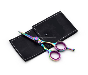 Tijeras profesionales recubiertas de titanio para peluquería, para salón de peluquería, el mejor corte de pelo personalizado - Product Image 5