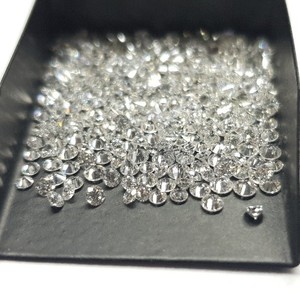 HPHT 0.07 à 0.13 Carat VS PURETÉ Diamants blancs ronds en vrac polis Diamants HPHT certifiés IGI d'excellente taille - Product Image 1