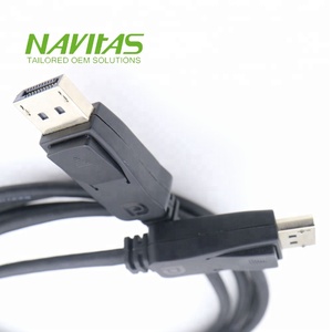 Assemblage de câble de port d'affichage LCD LVDS isolé en PVC conducteur en cuivre à 20 broches - Product Image 4