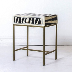 Meubles de salon modernes nouvelle table d'appoint en incrustation d'os pour un usage domestique - Product Image 1