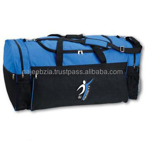 Personalized Polyester Gym Duffle <b>Bags</b> with Custom Logo and Low MOQ - Product Image 1