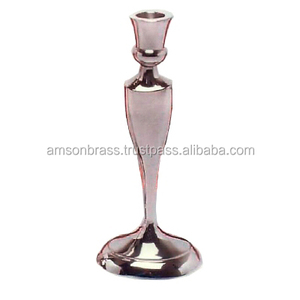 Bougeoir en métal vintage en aluminium de meilleure qualité et très vendu sur mesure pour mariage à domicile, couleur or - Product Image 1