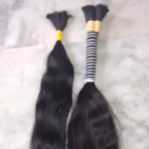 Color marrón natural indio Cabellos crudos 100% Caída libre de enredos Cabello de calidad libre Color natural indio y cabello de textura natural - Product Image 1