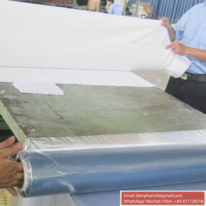 Blue Printing Transparent Soft PVC Normal <b>Clear</b> Film Roll PE Material With Packaging Service - Product Image 6