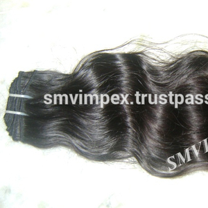 Trama de cabello humano sin procesar de alta calidad, nuevo producto, venta al por mayor, cabello virgen indio, calidad moderada - Product Image 3