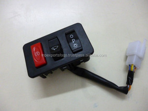 Interruptor de Tablero de Instrumentos con Botón Automático para Motocicleta de Tres Ruedas TVS KING - Product Image 2