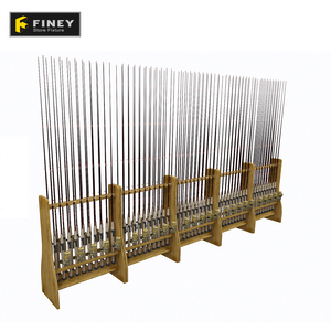 Cửa Hàng Cá Tùy Chỉnh Thiết Kế Cần Câu Hiển Thị Giá Đứng Cần Câu Cá Reel Đứng Hiển Thị - Product Image 1